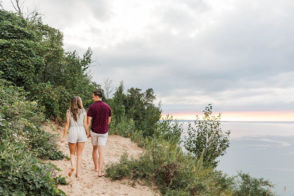 Sleeping Bear Dunes proposal overlooking Lake Michigan