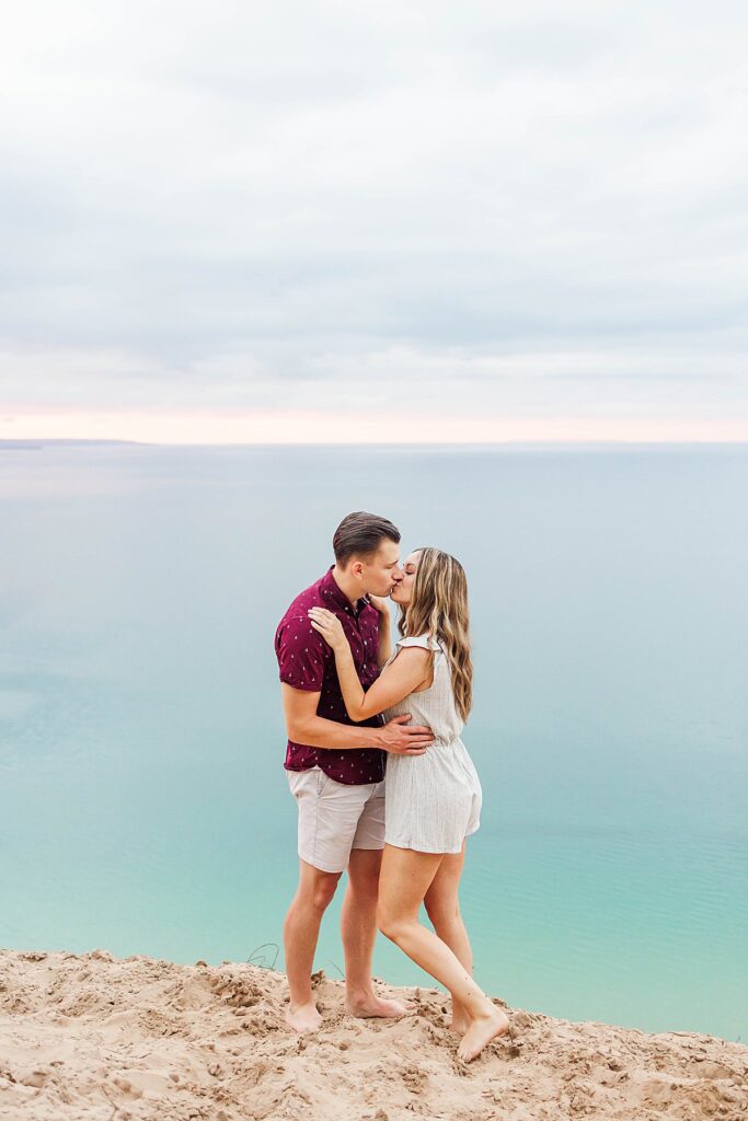 Sleeping Bear Dunes proposal overlooking Lake Michigan