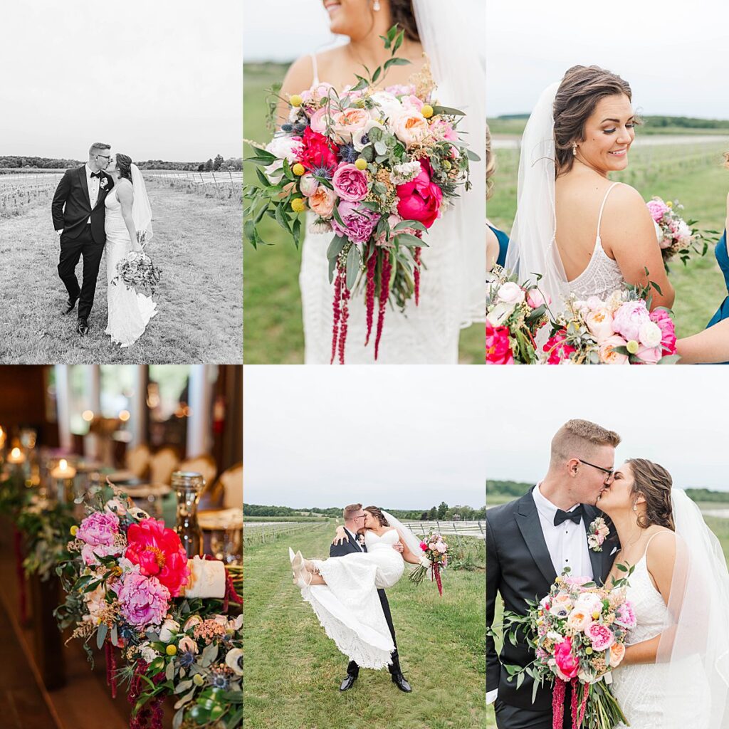 Wedding celebration at BlueBridge Event Center