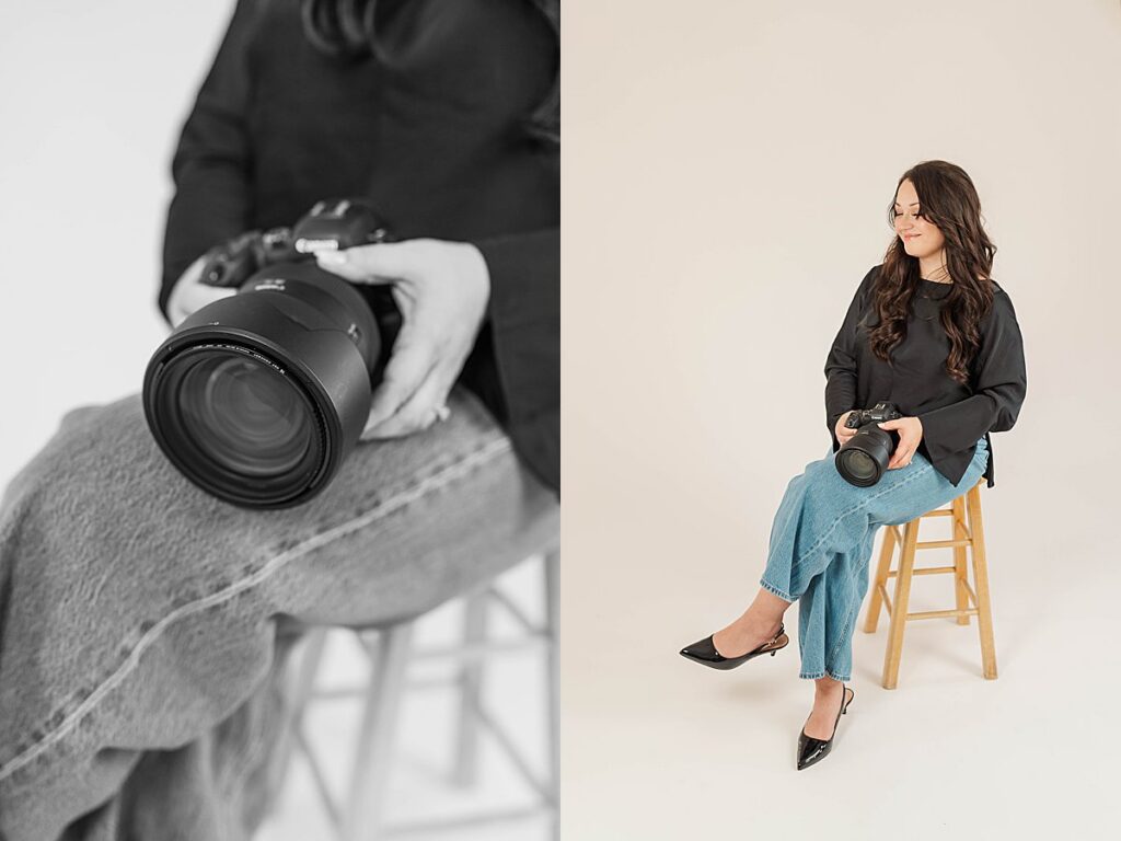 Traverse City wedding photographer branding session