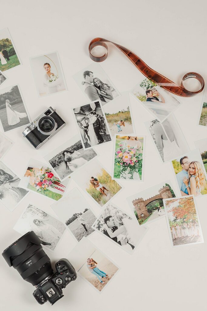 Personal branding photos of a Traverse City wedding photographer