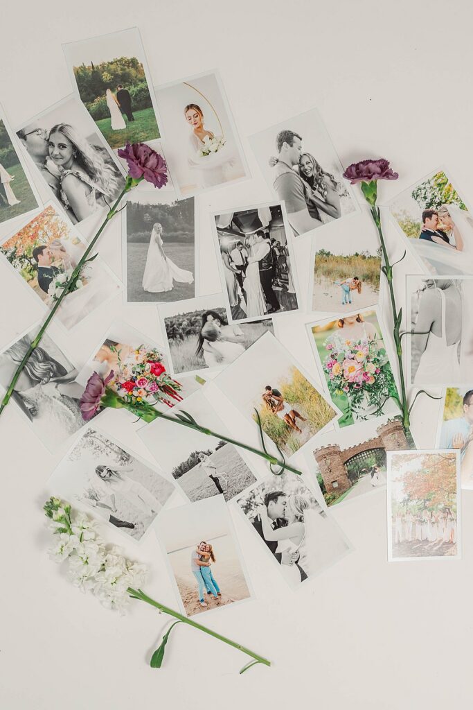 Behind the scenes branding photos for a Northern Michigan wedding photographer