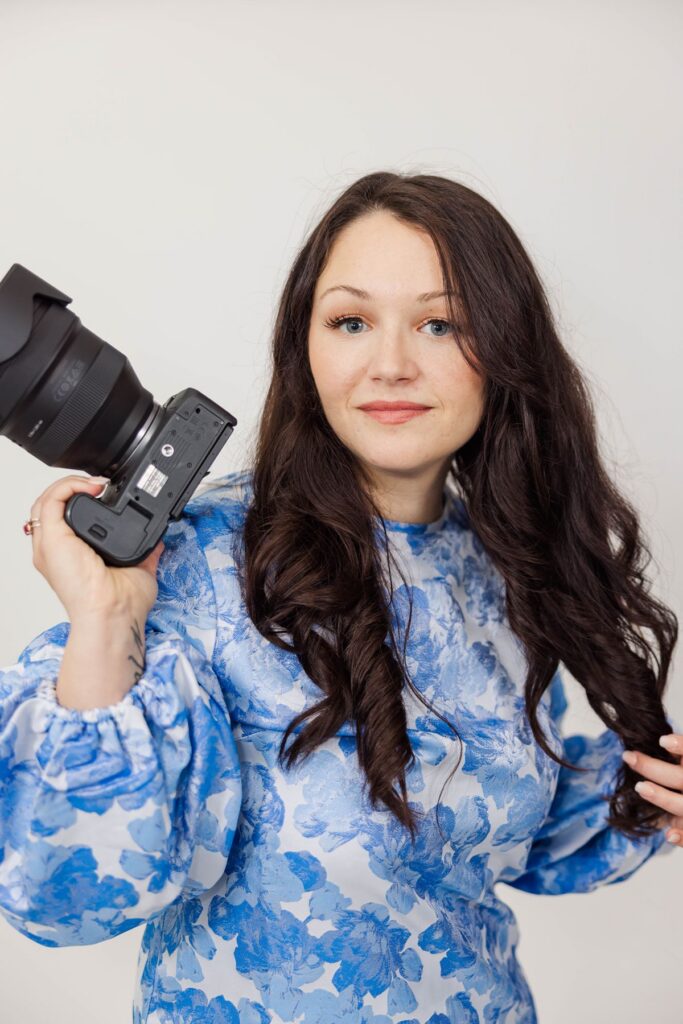 Northern Michigan wedding photographer personal branding session