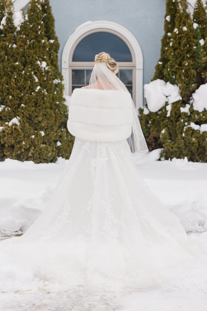 Intimate winter wedding day at Greystone Weddings