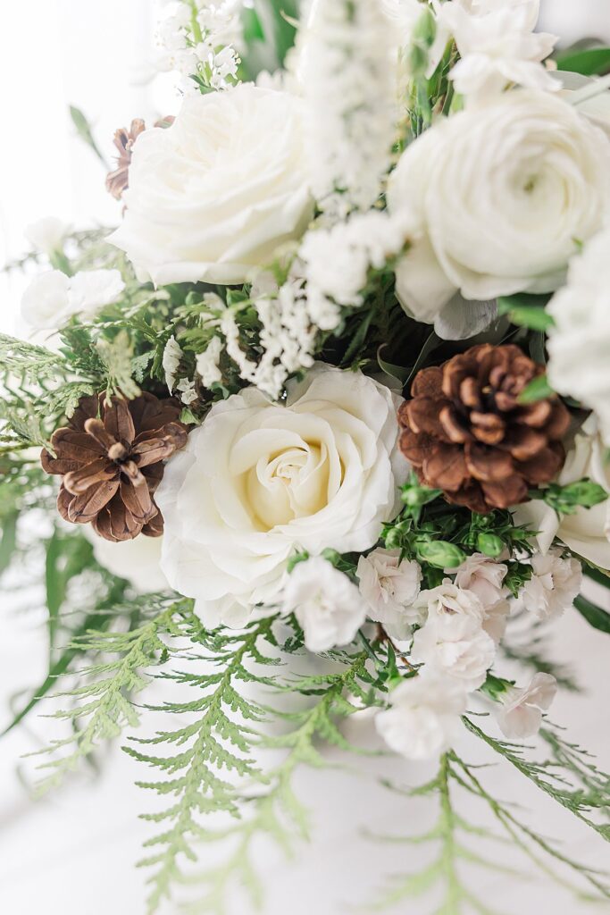 Intimate winter wedding day at Greystone Weddings