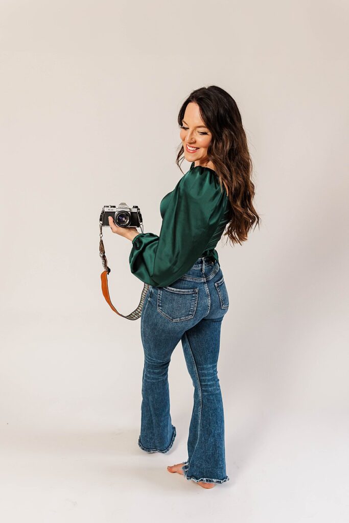 Branding headshot with a modern, editorial feel