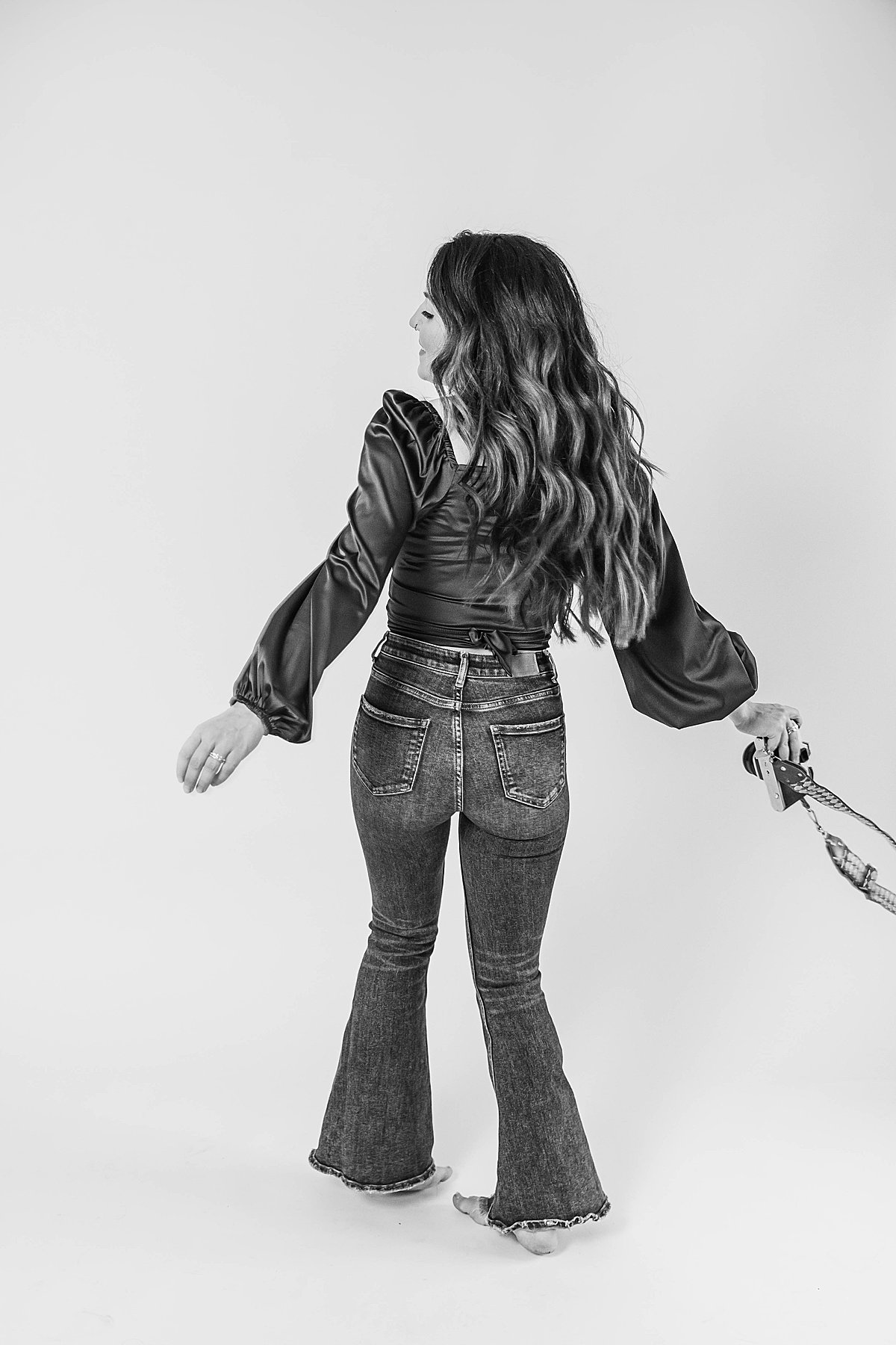 Editorial branding portraits in a Traverse City studio