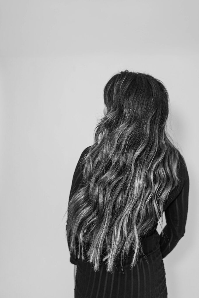 Studio branding session with clean backdrops and soft light