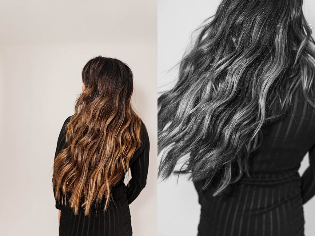 Branding photos taken inside a natural-light studio in Northern Michigan