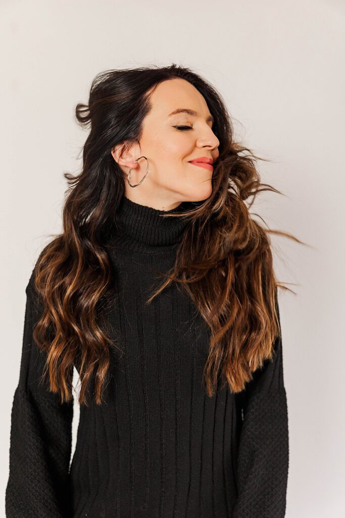 Playful branding portraits that reflect personality and style