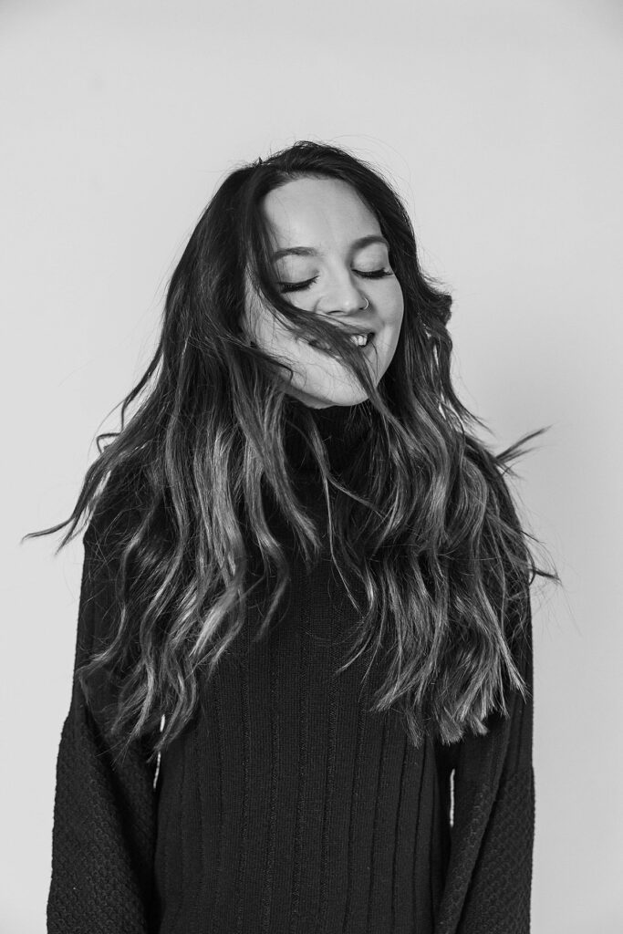 Branding headshot with a modern, editorial feel