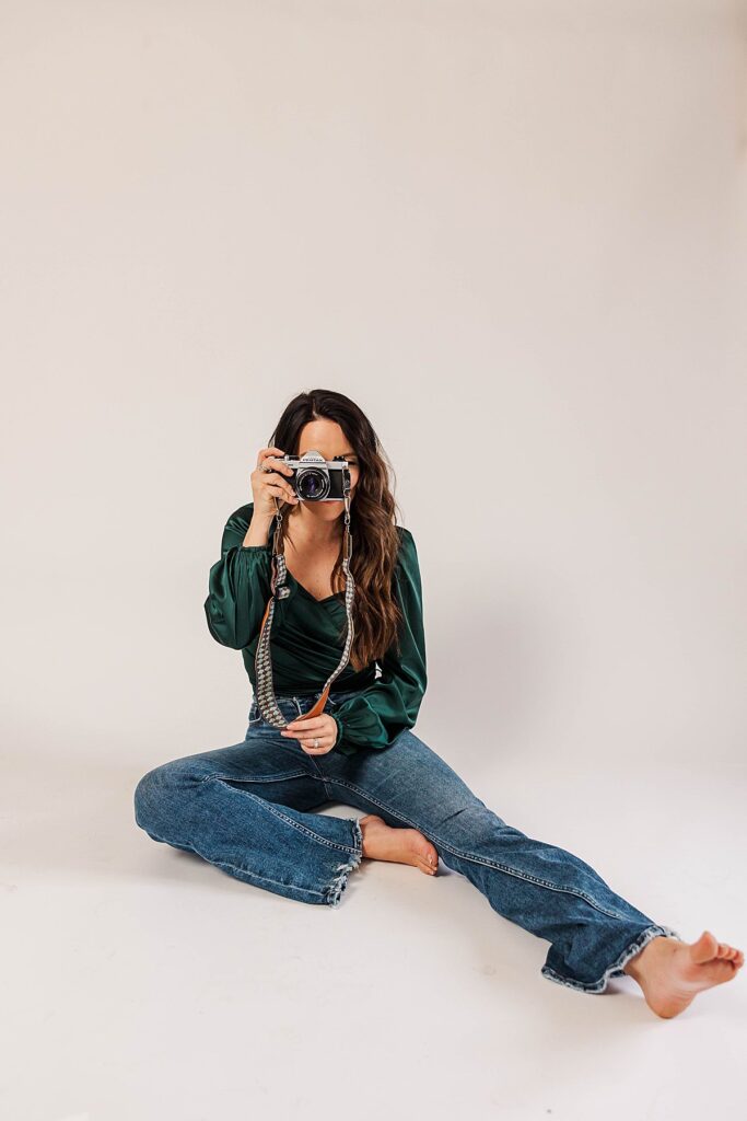 Playful branding portraits that reflect personality and style