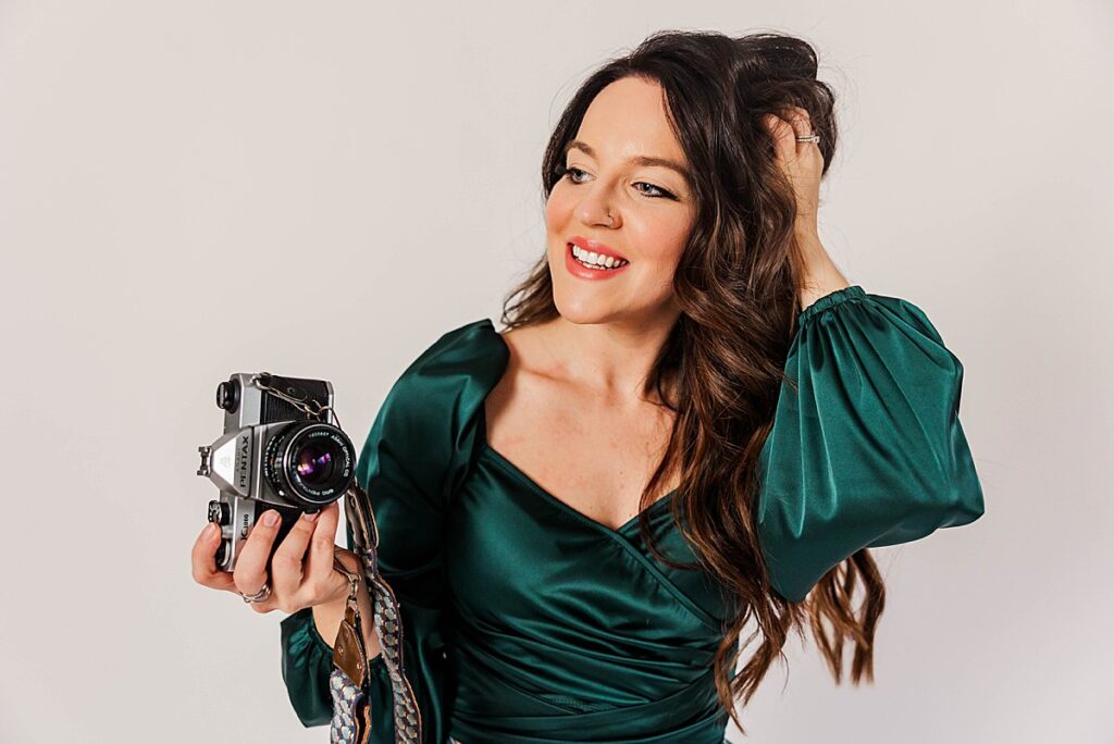 Authentic branding portraits for a creative entrepreneur