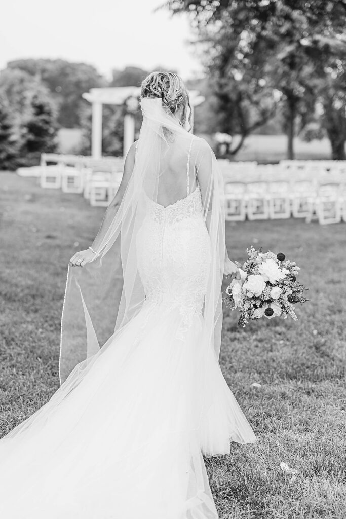 Timeless wedding portraits captured by a Grand Rapids area wedding photographer during a joyful celebration