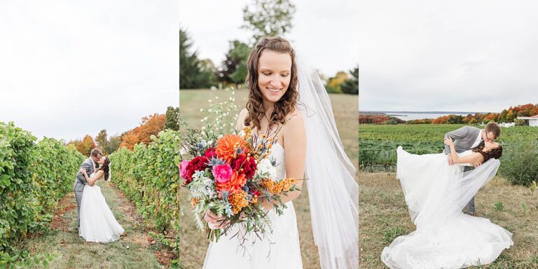 Old Mission Peninsula Wedding Photographer | Casey & Cecelia - Leah ...
