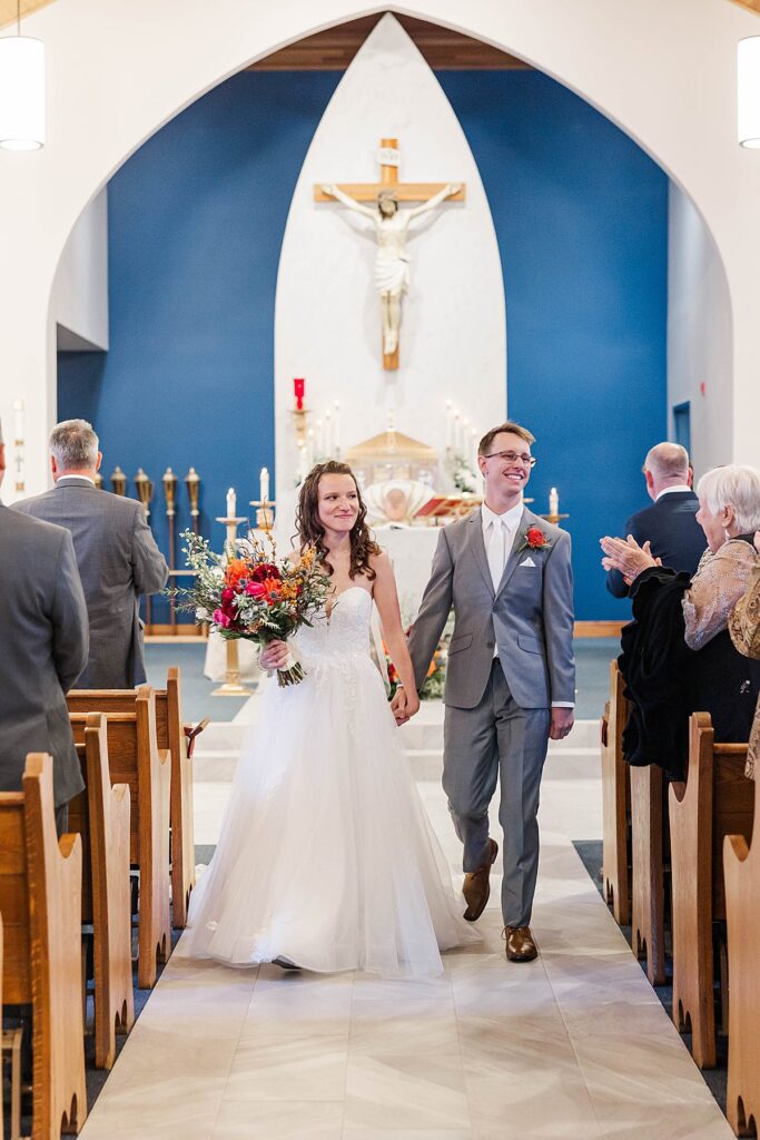 Old Mission Peninsula wedding photographer capturing ceremony details